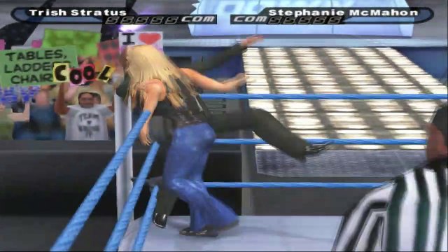 WWE SmackDown! Shut Your Mouth Trish Stratus vs Stephanie McMahon