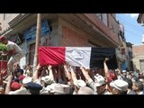 تشييع جنازة العقيد أركان حرب  أحمد الجعفري في الغربية