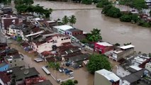 Dams burst in Brazil, region hit by floods