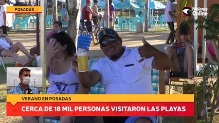 Cerca de 18 mil personas visitaron las playas