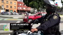 Detención y persecución de un narcomenudista en la CDMX