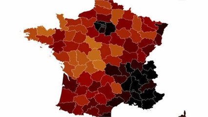 Covid-19 : où est-ce que le virus circule le plus vite ? Notre carte de France