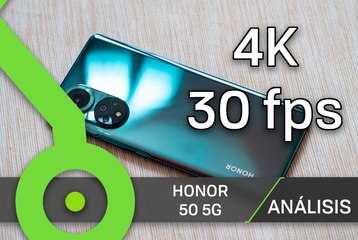 Honor 50 5G - Test de vídeo (4K, noche)