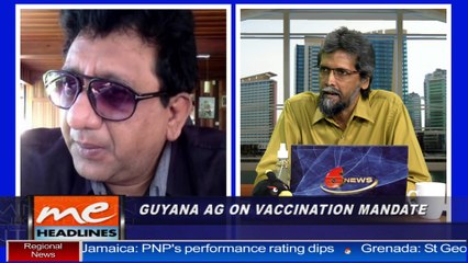 06 - Guyana's Attorney General on vaccination mandate : 21st September 2021