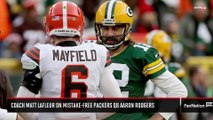 Coach Matt LaFleur on Mistake-Free Packers QB Aaron Rodgers