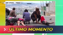 ¡Macanazo! Ocupantes de moto heridas, tras impactar con taxi en subida hacia El Picacho