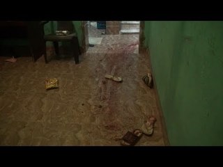 آثار دماء مذبحة الحوامدية..  وشهود عيان يروون تفاصيل الحادث