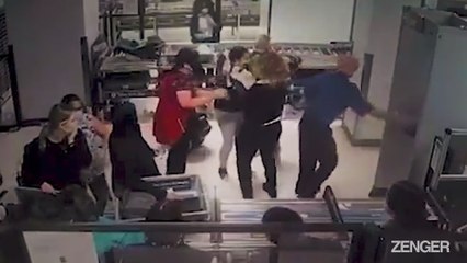 TSA Officer Jumps Into Action To Perform Heimlich Maneuver On Infant Who Stopped Breathing.mp4