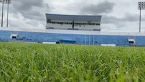 Estádio Perpetão, em Cajazeiras, está pronto para a estreia do Atlético no Campeonato Paraibano
