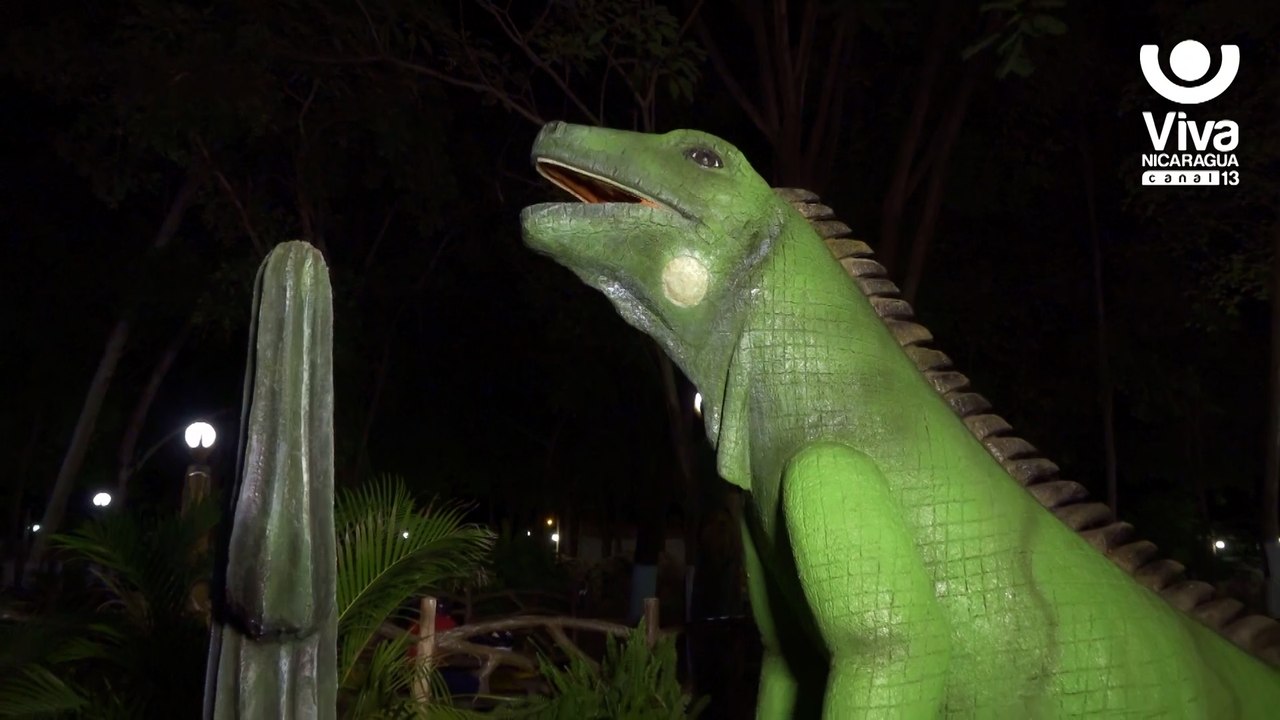 Parque Saurio, un espacio concurrido en estas vacaciones decembrinas