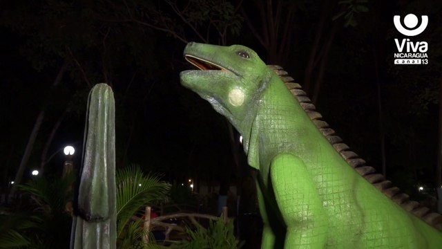 Parque Saurio, un espacio concurrido en estas vacaciones decembrinas