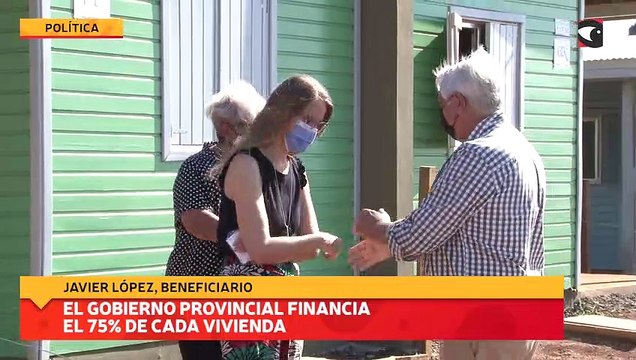 “Muy contentos y agradecidos por tener nuestra casa”