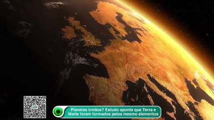 Download Video: Planetas irmãos? Estudo aponta que Terra e Marte foram formados pelos mesmo elementos