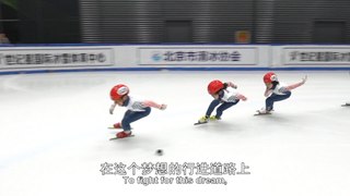 An inspiring 8-year-old ice skater