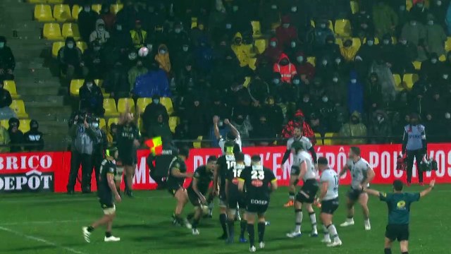 TOP 14 - Essai de Thomas LAVAULT (SR) - Stade Rochelais - LOU Rugby - J13 - Saison 2021:2022