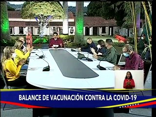Pdte. Nicolás Maduro ofreció balance de vacunación nacional contra la COVID-19