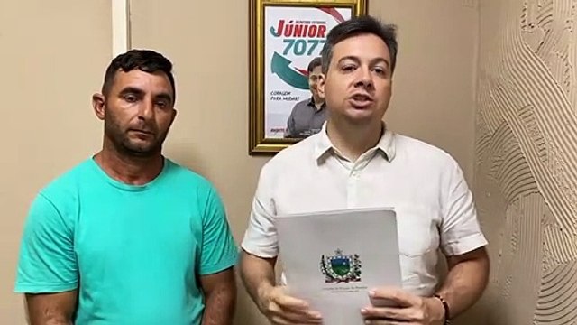 Júnior Araújo destinou emenda no valor de R$ 180 mil para a pavimentação da estrada que dá acesso ao alto da serra onde está localizada a imagem de Nossa Senhora Aparecida