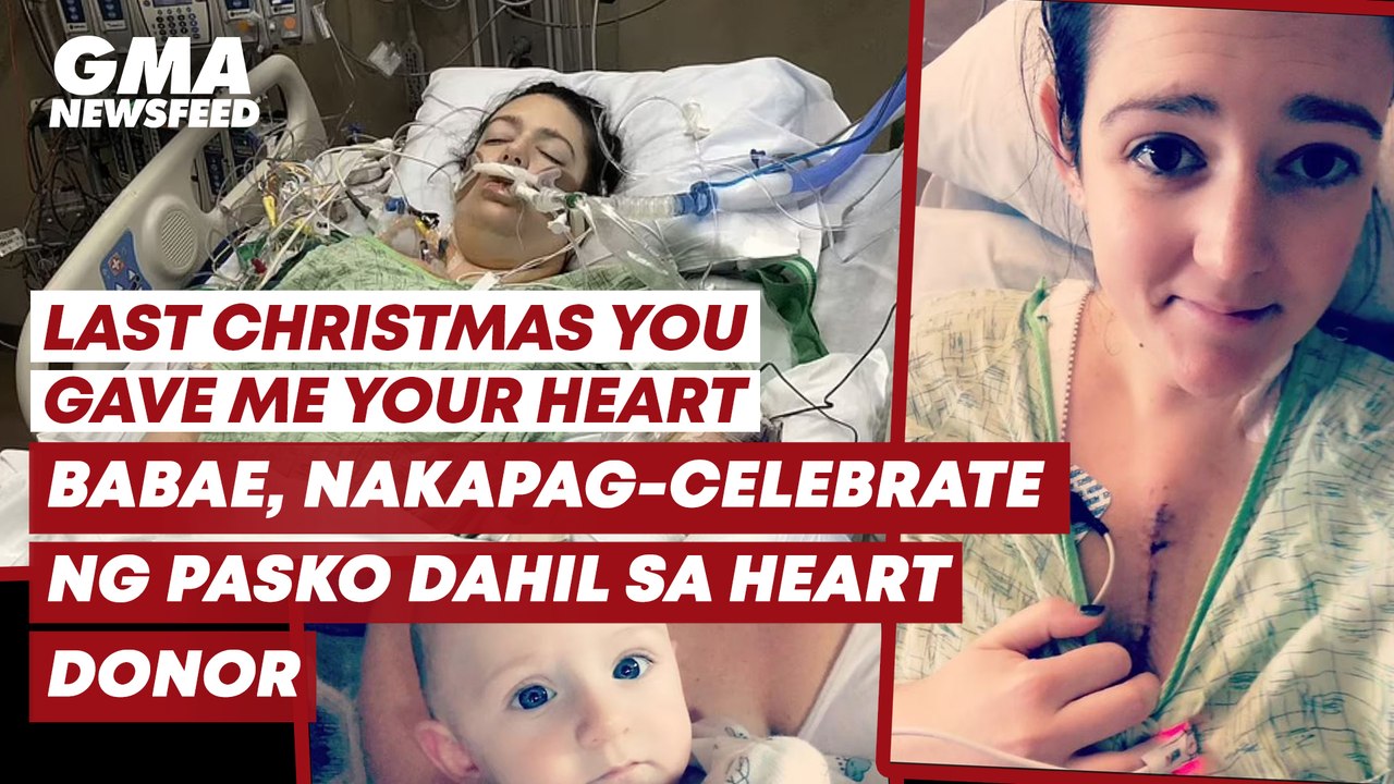 Babae, nakapag-celebrate ng Pasko dahil sa heart donor | GMA News Feed