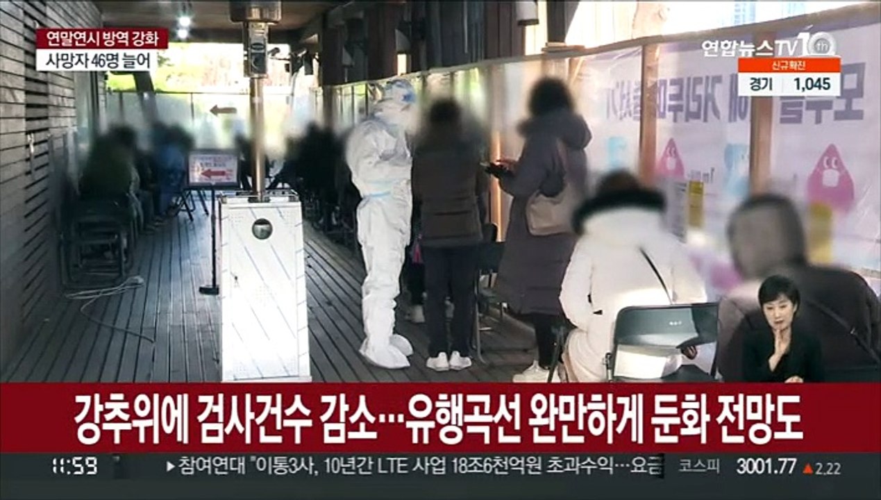 28일 만에 3천명대 확진…위중증 8일째 1천명대