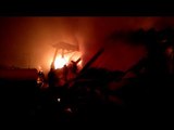 حريق بمخزن كاوتش في المنوفية والدفع بـ8 سيارات إطفاء