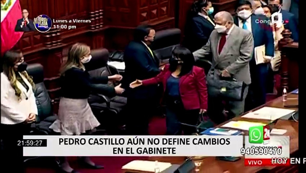 Pedro Castillo aún no define cambios en cambios en el Gabinete Ministerial