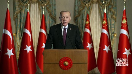 Cumhurbaşkanı Erdoğan'dan ABD Müslüman Cemiyeti Kongresi'ne video mesaj