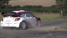 sortie de  ROUTE    C3  R 5    RALLYE  -  vidéo lulu du jura