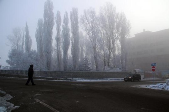 Ağrı ve Ardahan buz tuttu