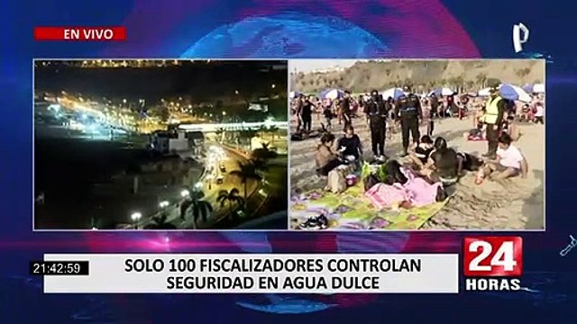 Playas de la Costa Verde carecen de personal de seguridad: 100 fiscalizadores controlan en Agua Dulce