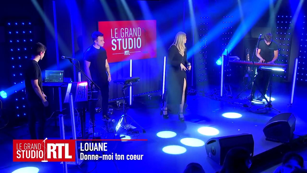 Louane interprète "Donne-moi ton cœur" dans "Le Grand Studio RTL" - Vidéo  Dailymotion