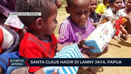 Santa Claus hadir di Lanny Jaya, Papua