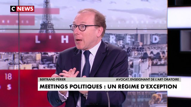 Bertrand Perier : «La liberté d'aller à un concert n'est pas de même nature que la liberté de se rendre dans un lieu de culte,ou la liberté d'aller dans un meeting politique»