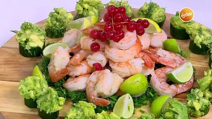 مقبلات الجمبري | نورا السادات