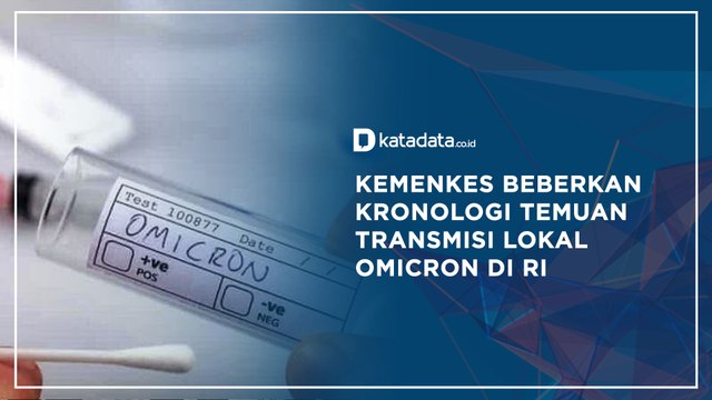 Kemenkes Beberkan Kronologi Temuan Transmisi Lokal Omicron di RI
