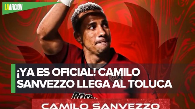 Camilo da Silva Sanvezzo se une oficialmente a los Diablos Rojos del Toluca
