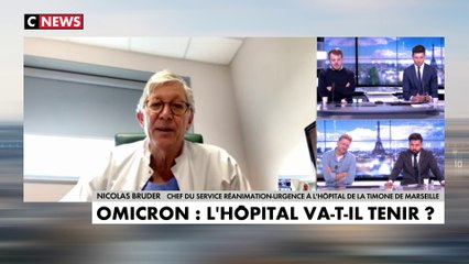 Nicolas Bruder : «Il y a près de 70 patients dans les hôpitaux de Marseille qui sont en danger de mort»