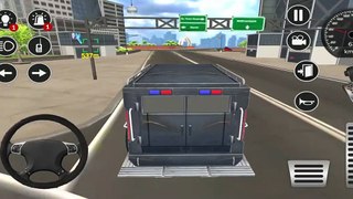 US Armored Police Truck Drive_ Car Games 2021 _ Android Gameplay