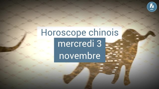 FEMME ACTUELLE - Horoscope chinois du jour, Lapin de Bois, du mercredi 3 novembre 2021