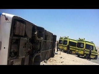 تداول مقطع فيديو لانقلاب أتوبيس مدرسة الرحاب