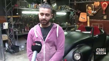 Hurdaya dönen klasik otomobillere hayat veriyor... Tek rakibi otomobilin tasarımcısı