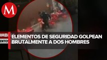 Elementos de seguridad golpean a dos indigentes en Jalisco
