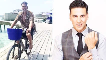 अक्षय कुमार फैमिली के साथ छुट्टियां मनाने पहुंचे मालदीव, रिसोर्ट के बाहर करते दिखे ये काम