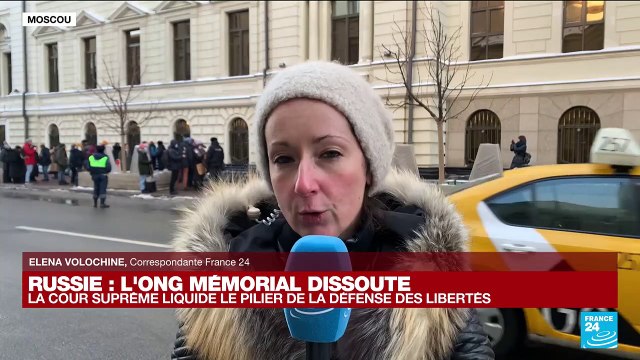 Russie : la Cour suprême liquide l'ONG Mémorial, pilier de la société civile