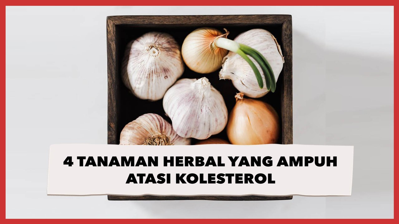 4 Tanaman Herbal yang Ampuh Atasi Kolesterol, Salah Satunya Bawang Putih
