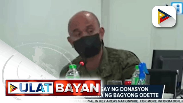 RTF-ELCAC 10, nagbigay ng donasyon para sa mga nasalanta ng bagyong Odette; Mga empleyado ng PIA 10, naglikom ng pambili ng ng relief packs para sa mga biktima ng bagyo