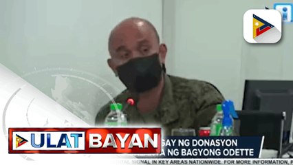 RTF-ELCAC 10, nagbigay ng donasyon para sa mga nasalanta ng bagyong Odette; Mga empleyado ng PIA 10, naglikom ng pambili ng ng relief packs para sa mga biktima ng bagyo