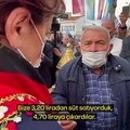 Emekli vatandaştan Akşener'e: Kurtar bizi bıktık artık; açız biz açız