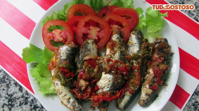 Sardinha na panela de pressão