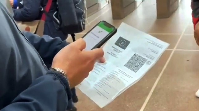 Roma - Controlli Green Pass in stazioni ferroviarie e metro, 13 multati (28.12.21)