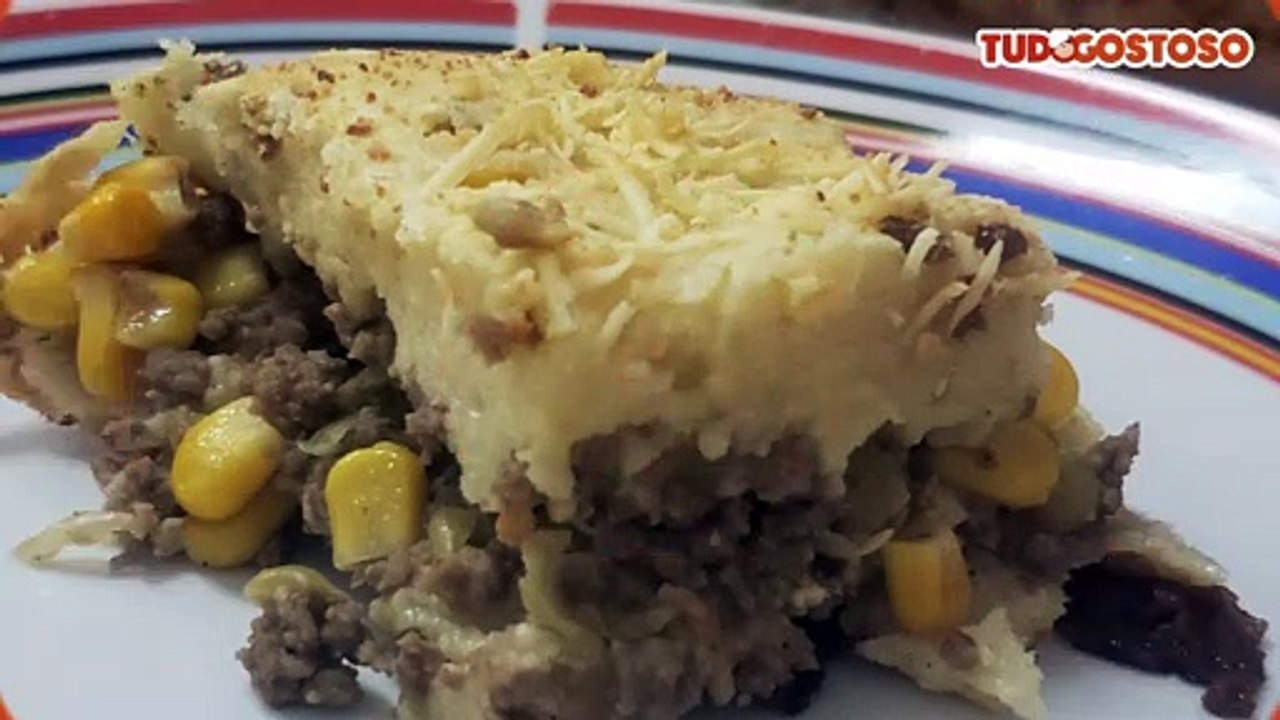 Torta de carne moida